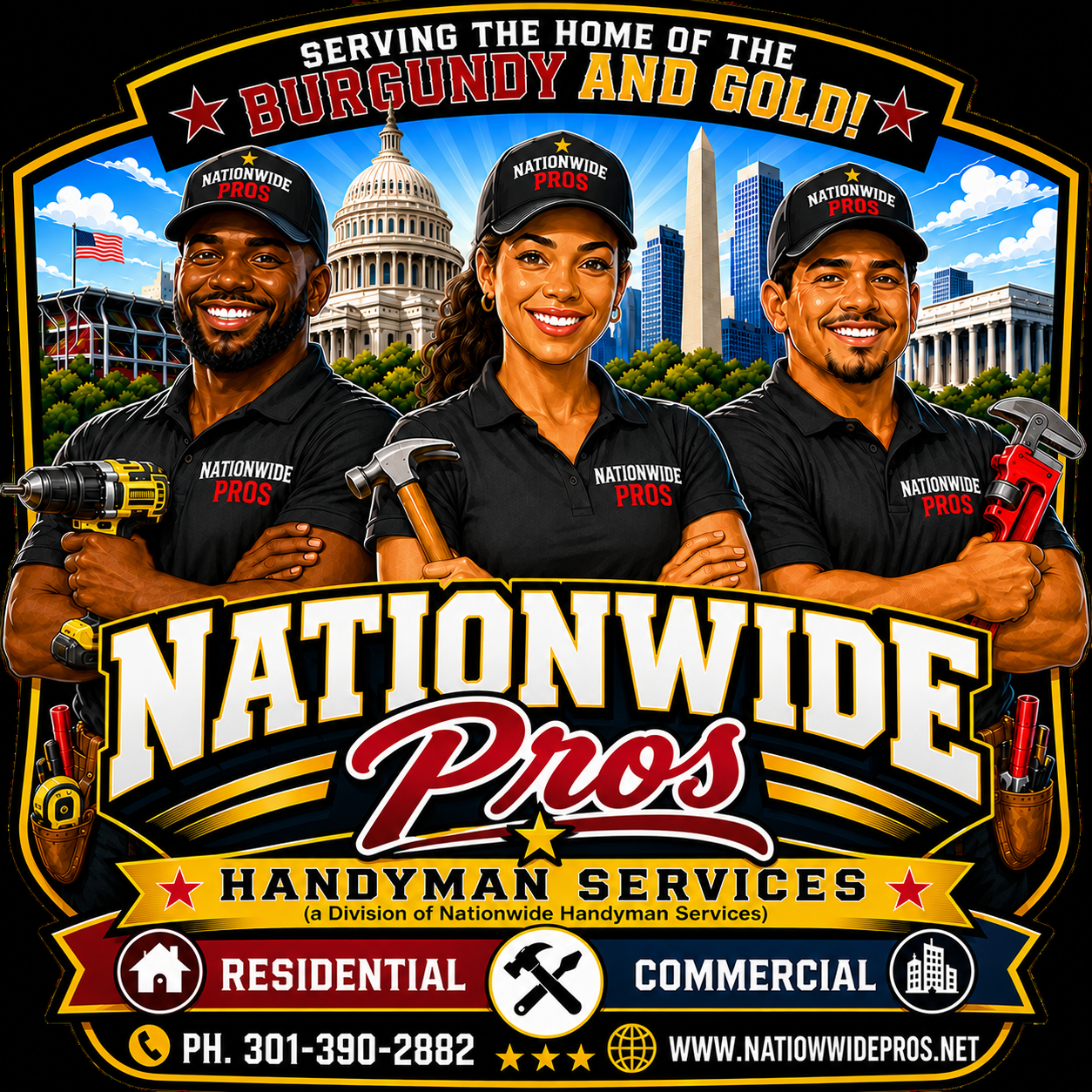 Nationwide Pros Handyman Services logo